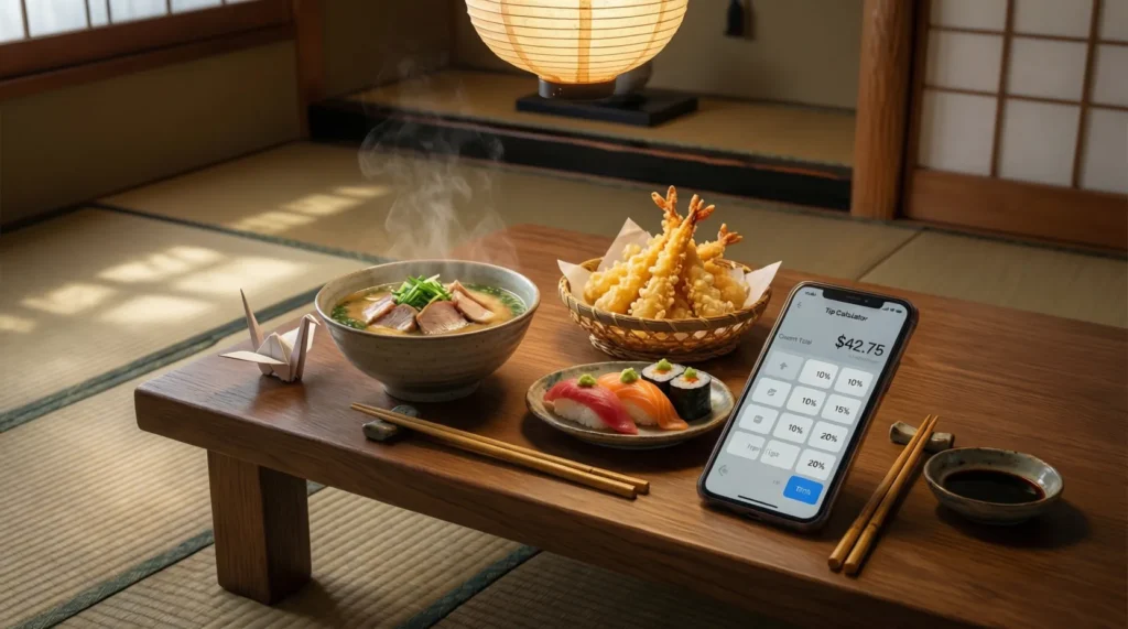 Tip Calculator Japan